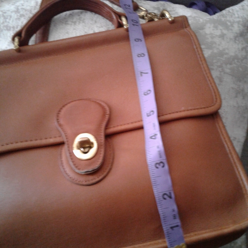 Coach Vintage Glove Tanned Leather Willis 9927 USA - Picture 13 of 16